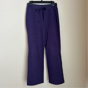Eddie Bauer Plum Purple Lounge Pants Sweatpants Loungewear Yoga Baggy Y2K Size S